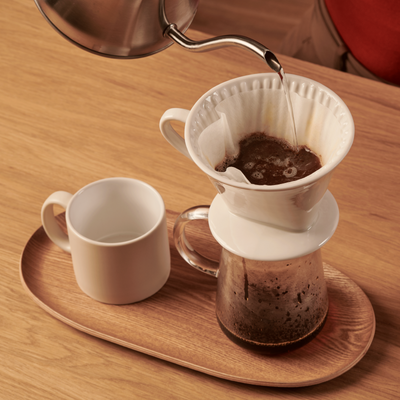 Kaffeefilter aus Porzellan